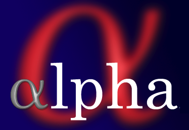 Alpha splash icon