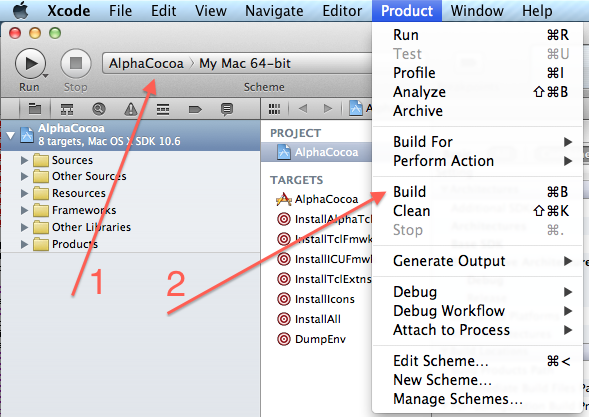 Build all from Xcode project