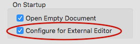 TeXShop External Editor Preference